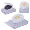 Multi-functional promotion gift portable compact case table round stationery clip holder automatic sheet paper note dispenser