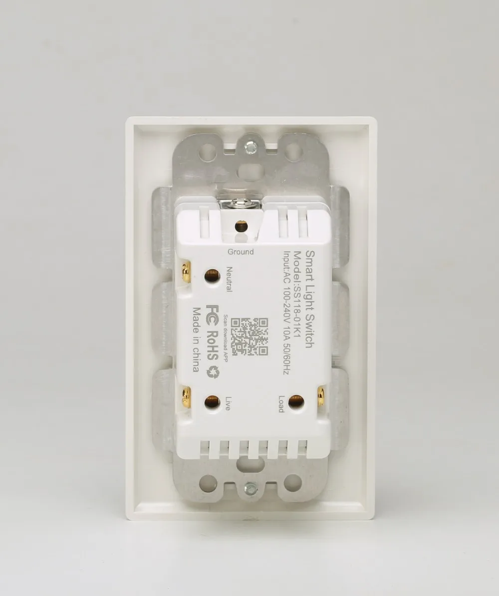 smart wall light switch installation