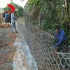 five trimming gabions/selvedge wire 3.9mm gabion/Greece gabions basket sizes 3x1x1m