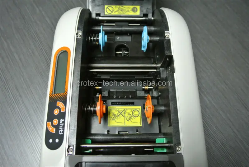 Pvc Card Printing Machine Hiti Cs200e Single Side Card Printer Oem