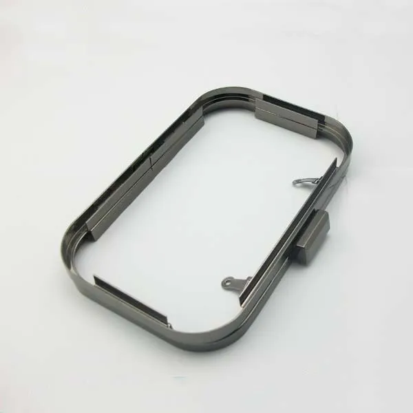Direct Factory 17.5*11.5cm Nickel Box Clutch Metal Frame Bag Frame