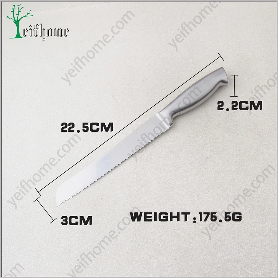 Fashion design bread knife with obtainable price