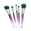 Crystal Handle Makeup Brush Set Custom Logo Make Up Brushes