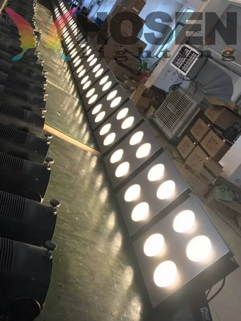 Panneau Lumière DMX 4x100W COB Blinder - Blanc Chaud - Matrice 400W - Very Stage
