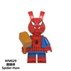 Super heroes Spider-man into the spider-verse action figures mini Building Blocks educational toys for kids assembly Block