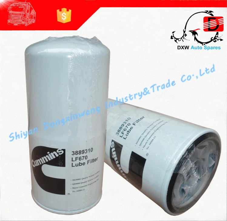 Fleetguard Hs Code For Filters Lf670 3889310 Buy Hs Code For Filters