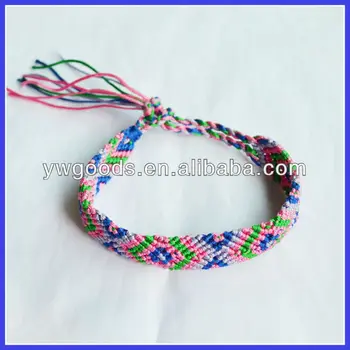 Silk Thread Braided Friendship Bracelet Silk Thread Braided Friendship Bracelet
