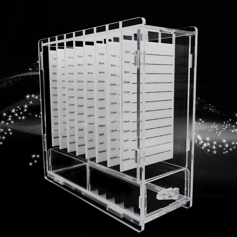 Wholesale Acrylic Eyelash Extension Display,Lash Salon Eyelash