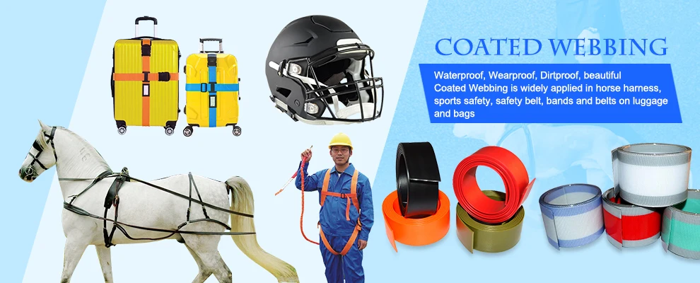 pvc coated webbing
