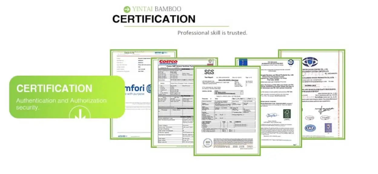 yintai certificate