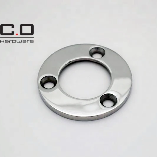 Venta al por mayor de acero inoxidable placa base redonda-Compre online