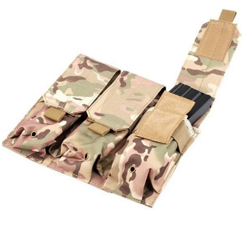 Двойной стек. Evolutiongear Triple 5.56 mag Pouch Multicam. Военный кармашек. CYBERDYER Tactical Molle Magazine Pouch 15 Rounds. Pistole Magazine Pouch nylon.