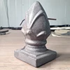 cast iron spear head wrought iron fence spearheads fence post cup forging spears