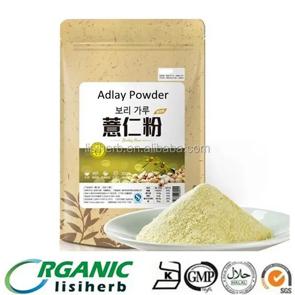 adlay powder water solubility
