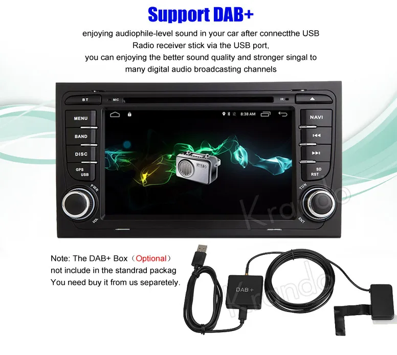 for audi a4 radio gps