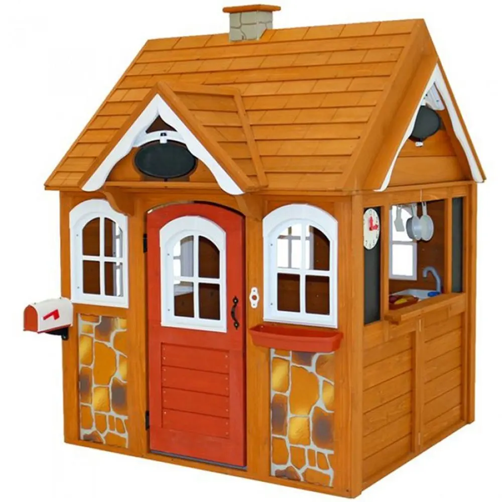 kidkraft bancroft wooden playhouse