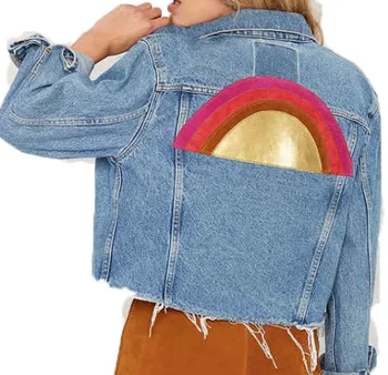 woodland denim jacket