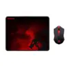 Redragon M601-BA Wired 3200 DPI Ergonomic Computer Gamer Mouse And Mouse Pad Combo