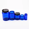300ml blue Medicine Use PET Bottles Healthcare Pharmaceutical For Capsules pharmaceutical plastic bottle