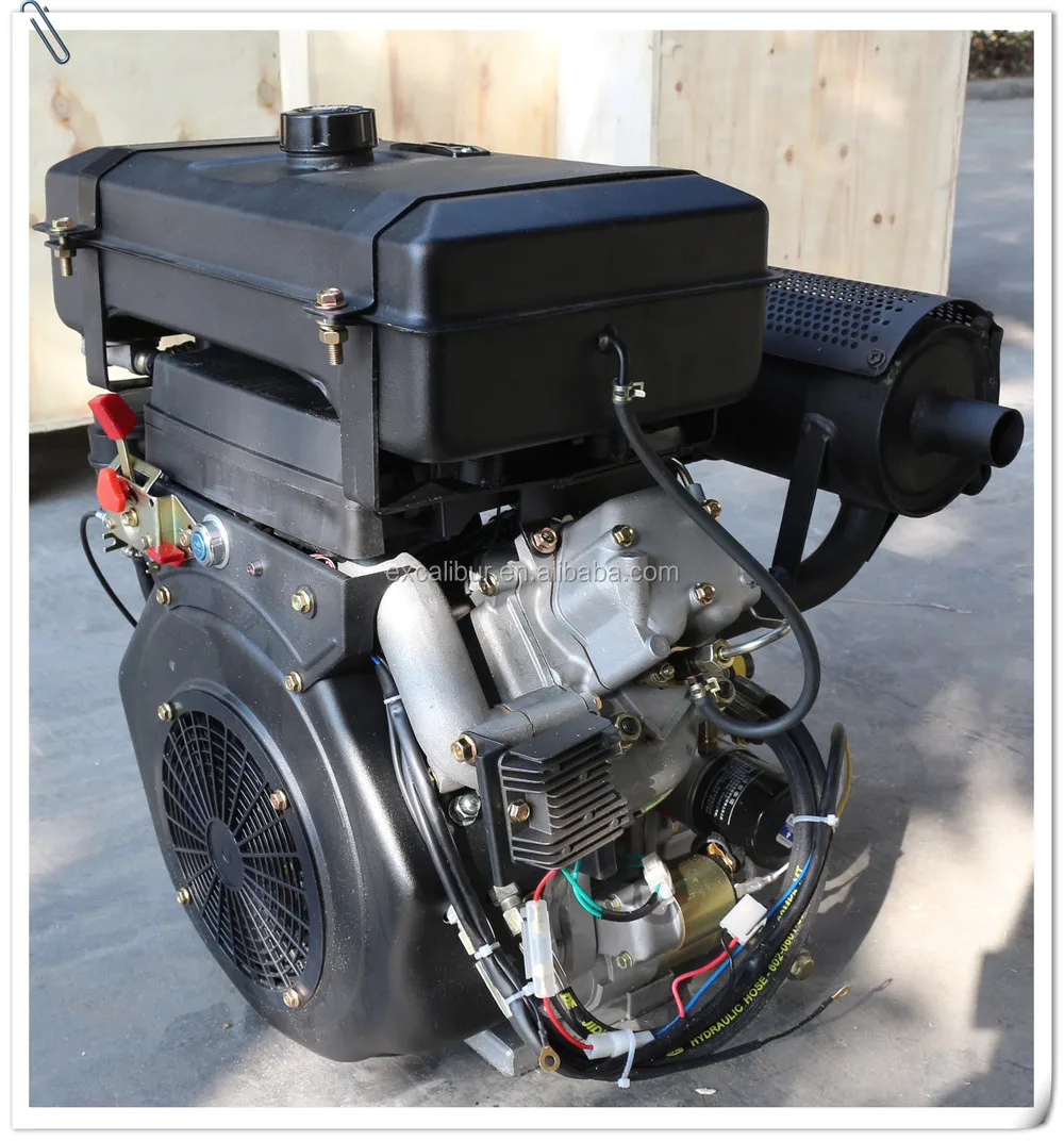 4-stroke 20hp V-twin Small Diesel Engine For Sale - Buy V ... smallv twin engine diagram 