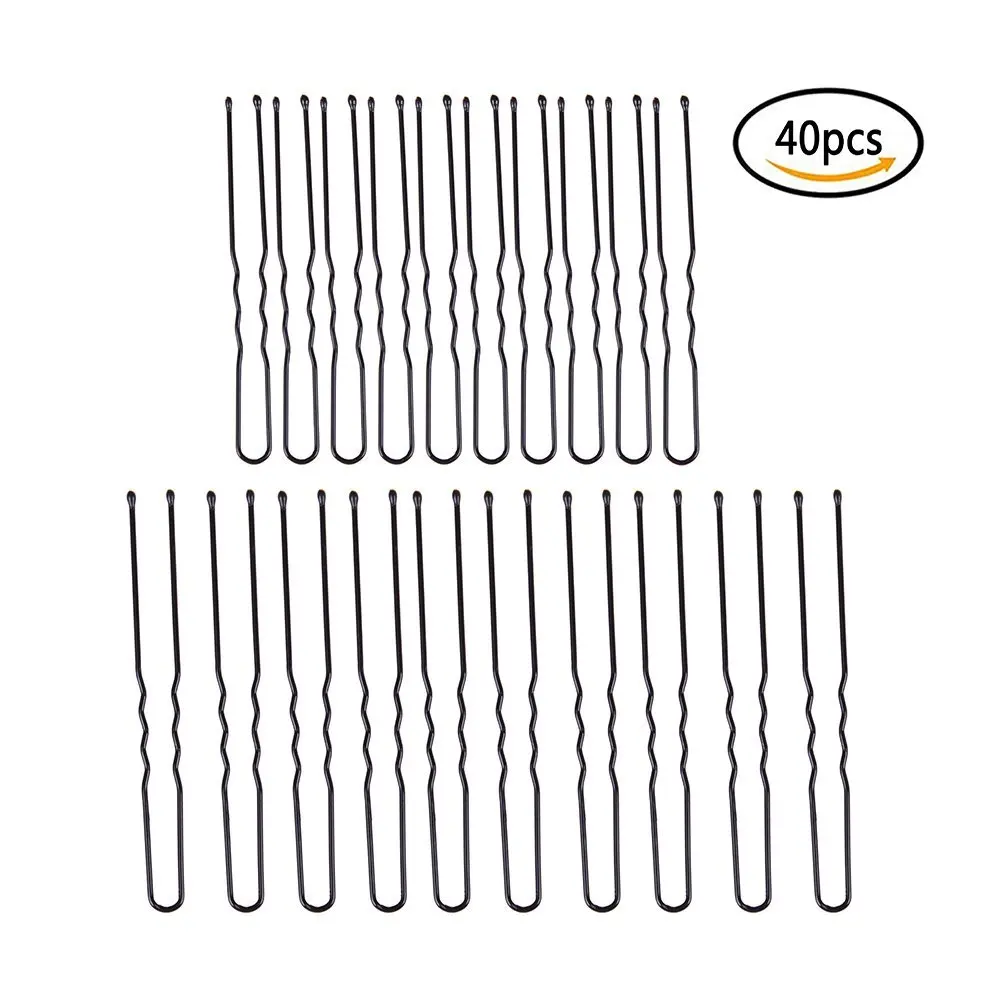 Buy 40 Pcs Professional U Shape Hair Pins For For Buns Updo