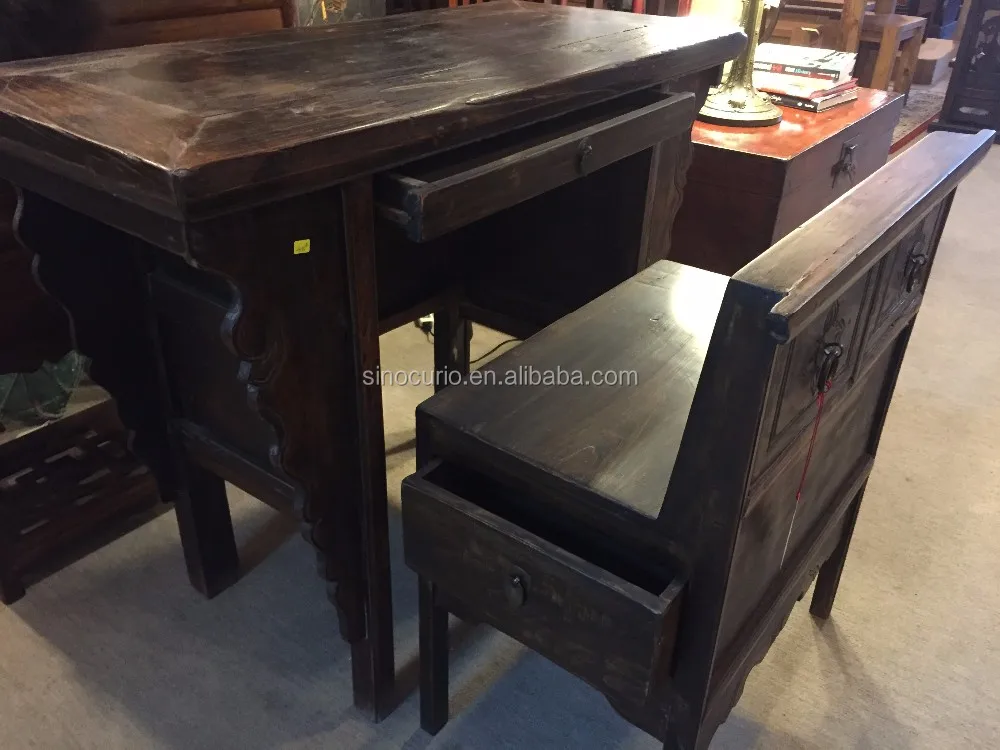 2018 Whole Furniture China Antique Carved Console Table Computer Desk