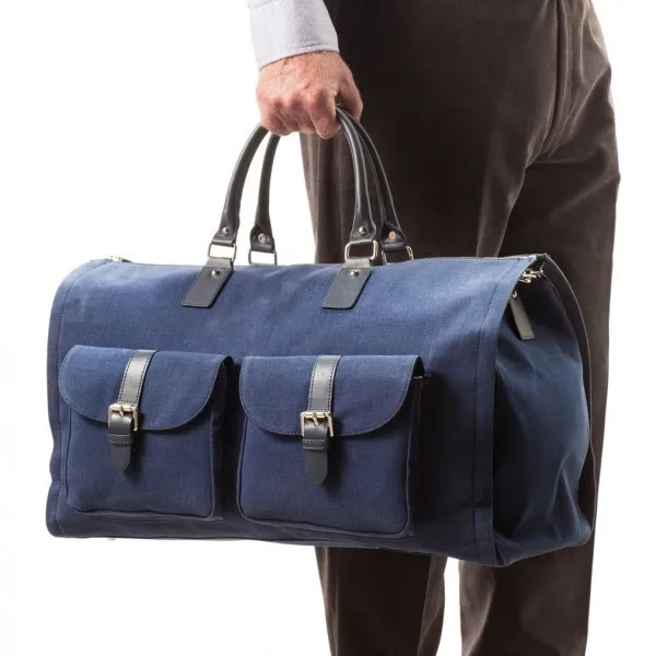 Waxed Canvas Garment Weekender Duffel Bag Suit Garment Travel Bag Buy