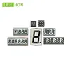 Costom 5 digit 7 segment lcd display mono 5 digit 7 segment lcd ,lcd 7 segment display backlight