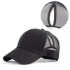 New Trucker Mesh Ponytail Baseball Cap for Lady