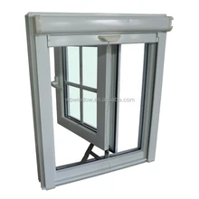 Vidros triplos PVC para caixilhos de janelas com telas de rolamento