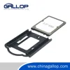 Screws less plastic hard drive 2.5 to 3.5 HDD SSD Adapter Bracket Hard Drive converting Bracket.