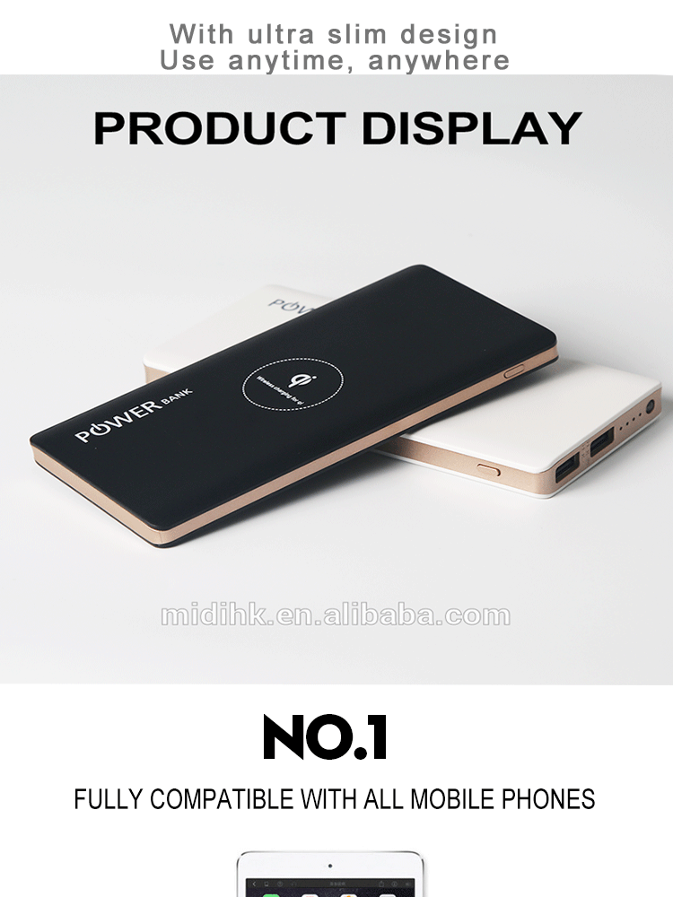 High Quality Outdoor Qi Panel Fast Charger Waterproof Wireless Portable 10000mah Original Power Bank - ANKUX.COM