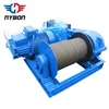 Single lifting points electric hoist rope guide
