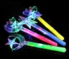 LED large number of colorful luminescent stars Flash stick Festival props Performance products Children's Toys