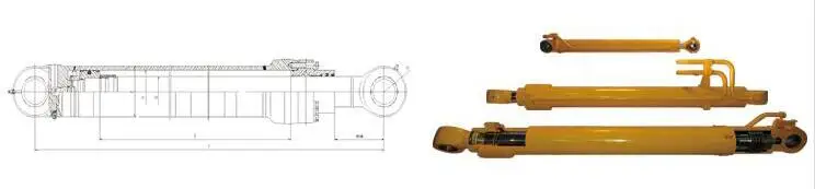 hydraulic cylinder  for excavators