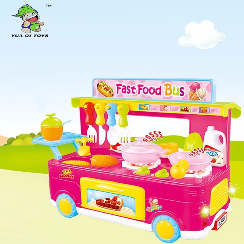 fast food bus toy