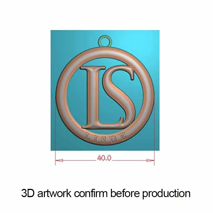 High quality with chain hook logo custom metal tag plates for bag