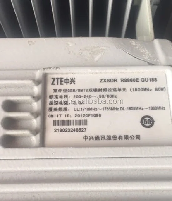 中興zxsdr r8860e gu188 gsm/umts wcdma 中興 rru bbu gu908 td