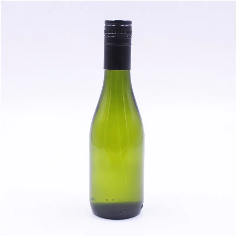 Wholesale Empty Cheap 187ml Wine Glass Bottle With Aluminum Screw Cap