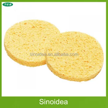 cleansing facial sponge Natural nudes exercising