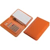 8 digits calculator with note book and pen