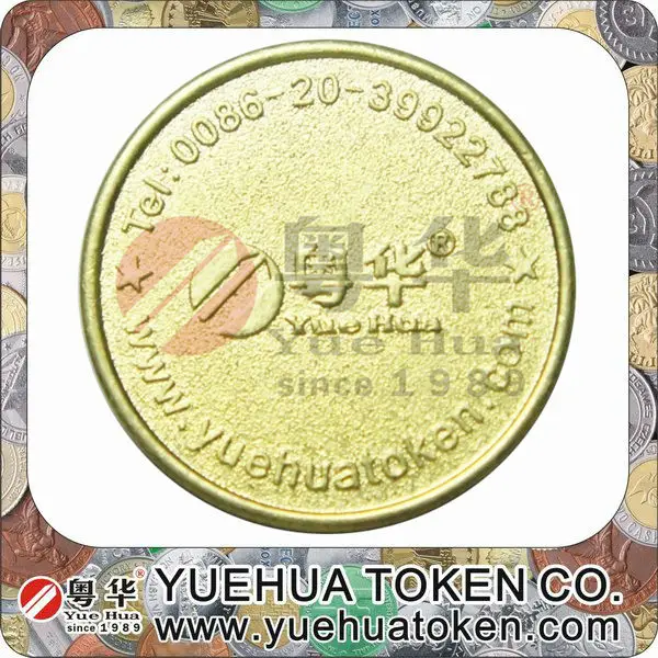Amusement Center Gold Color Brass Token.jpg