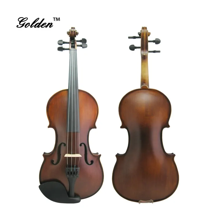 Golden Brand Of Dark Brown Color Matt Varnish 1/8 Student Violin With