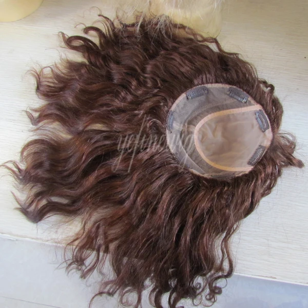 seide top indische haar topper fur frauen mit clip in buy haar topper haar topper fur frauen mit clip in seide deckhaar topper fur frauen product on