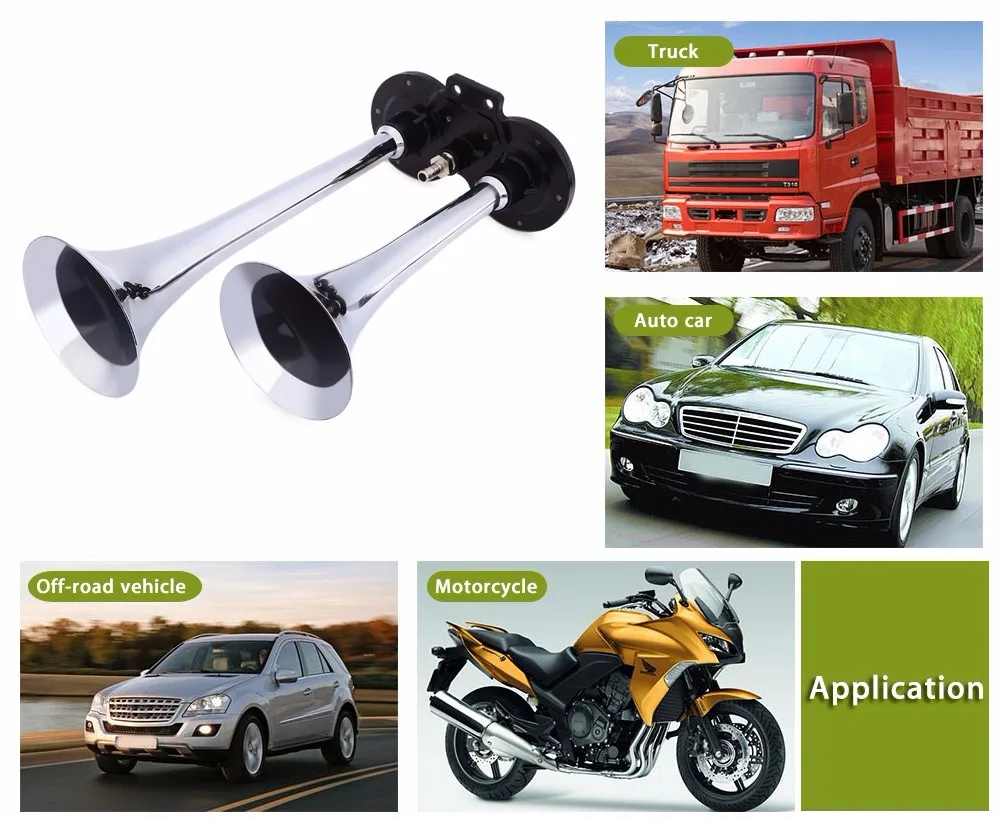 Magic Sound Auto Parts Air Horn 12v Van Truck Bus Air Horn With 12v 24v