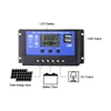 15A 20A 12V/24V AUTO solar charge controller mppt 12v
