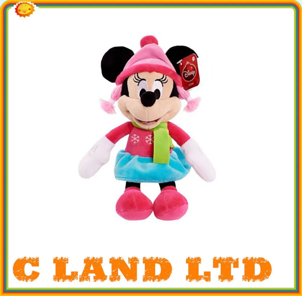 christmas mickey doll