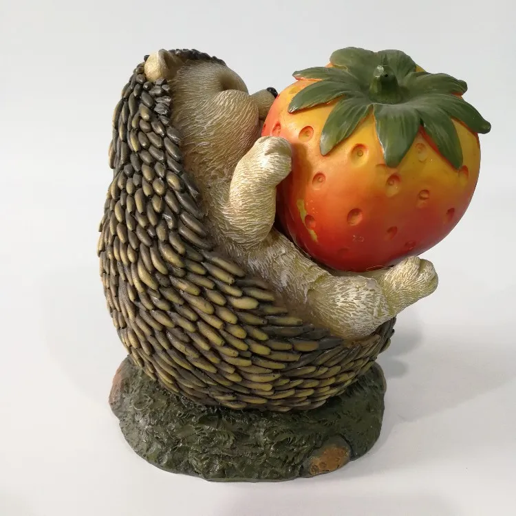 Figuras De Resina En Miniatura Para Jardín,Figurita De Erizo De