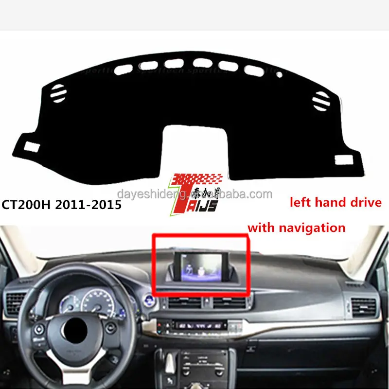 Lexus için araba Dashboard pad Kapak IS300 IS200 NX200 NX300 LX570