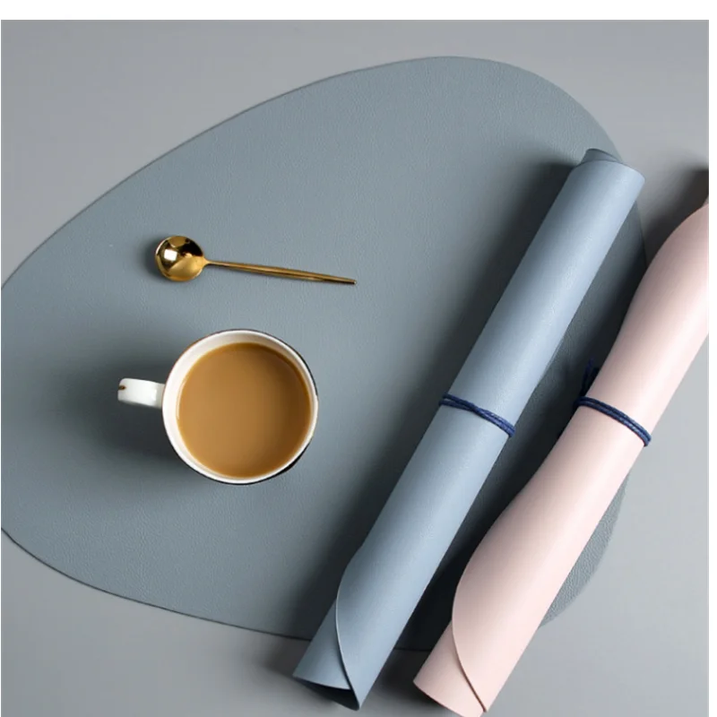 Pu Leather Elegant Placemat Pad Dining Table Mat Heat Insulation Placemat Buy Elegant Heat Insulation Placemat Pad Fast Delivery Table Placemats High Quality Dining Room Table Mat Product On Alibaba Com